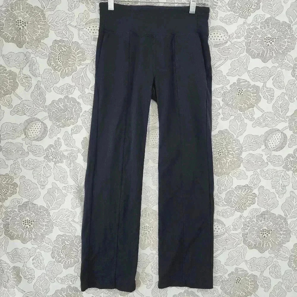 Athleta Women's Straight Leg Yoga Pants XS Black Women's